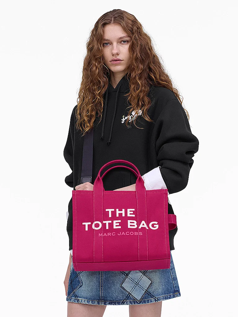 MARC JACOBS Bolso - Tote Bag THE MEDIUM TOTE CANVAS rosa